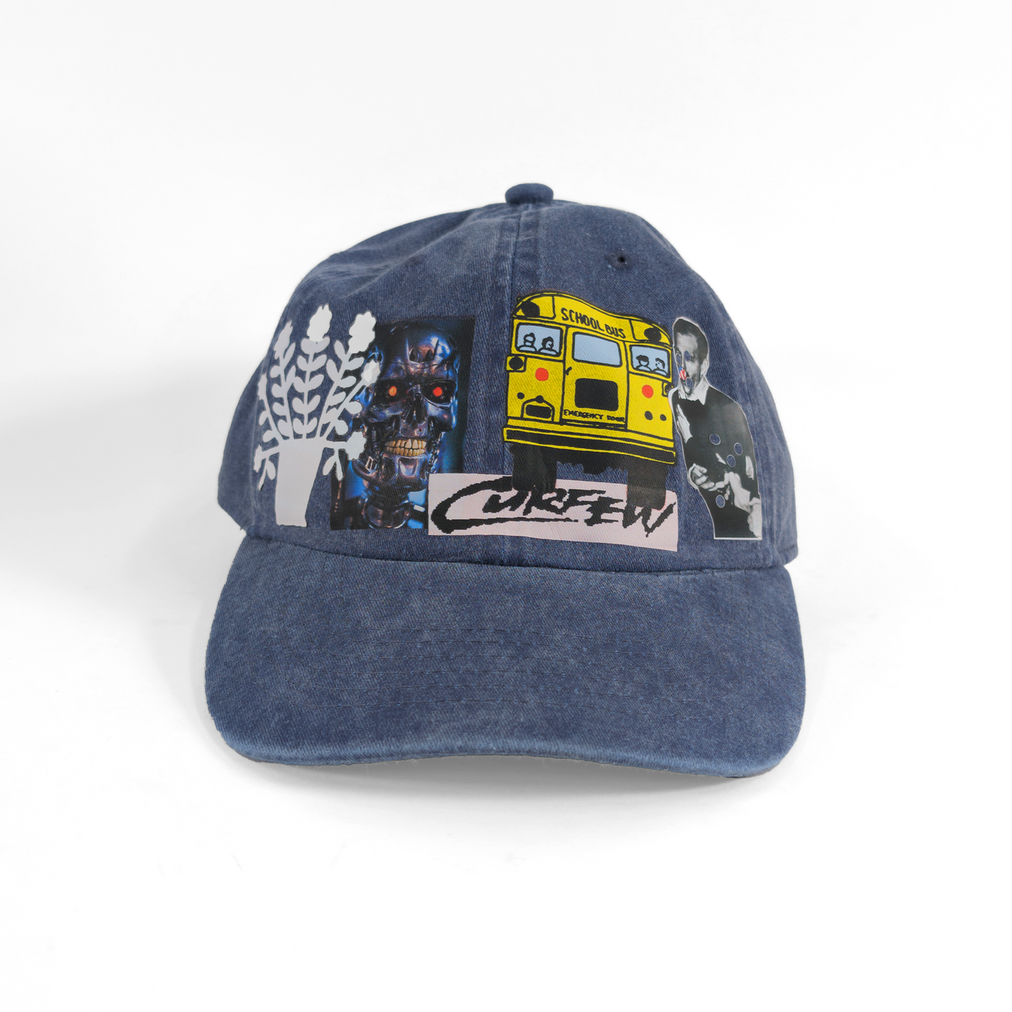 CURFEW SCHOOL BUS BLUE- 1 of 1