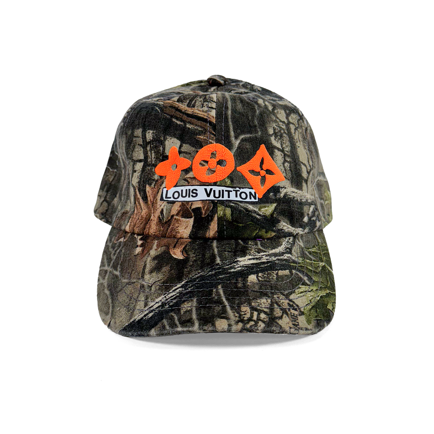 HUNTER ORANGE LV DAD HAT - CAMO - EDITION OF 10