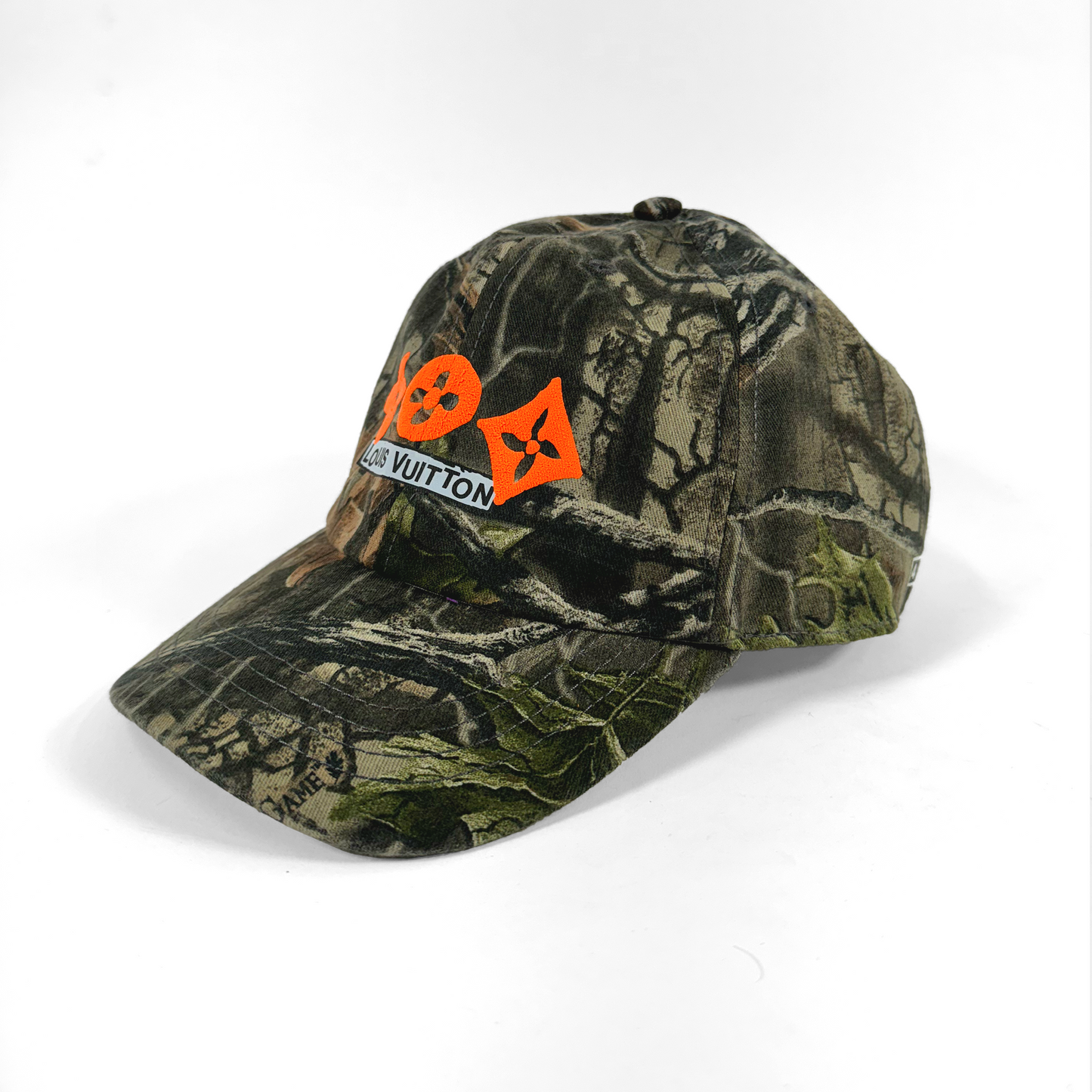 HUNTER ORANGE LV DAD HAT - CAMO - EDITION OF 10