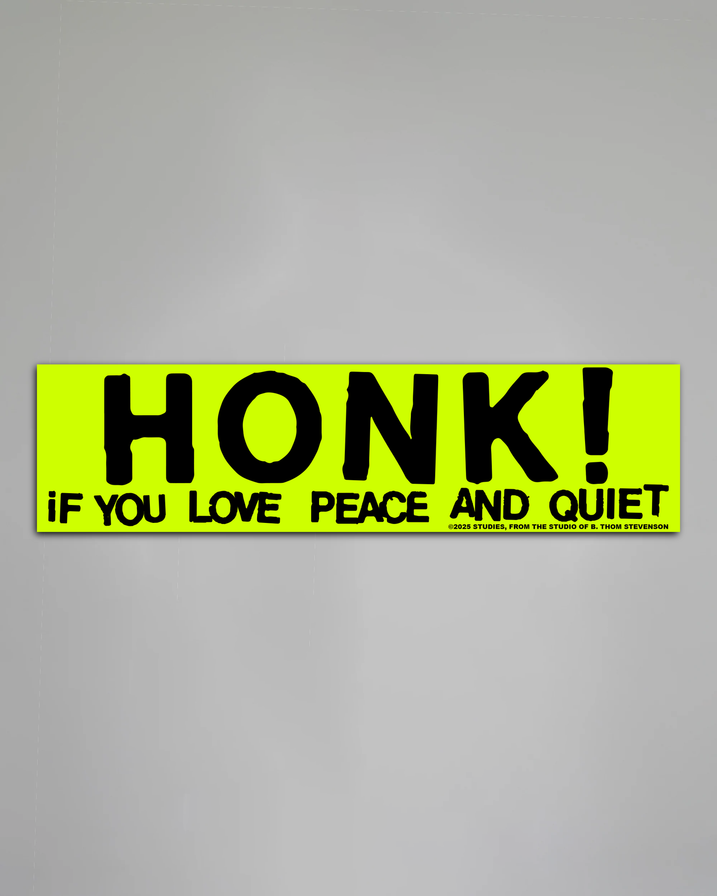HONK BUMPER STICKER