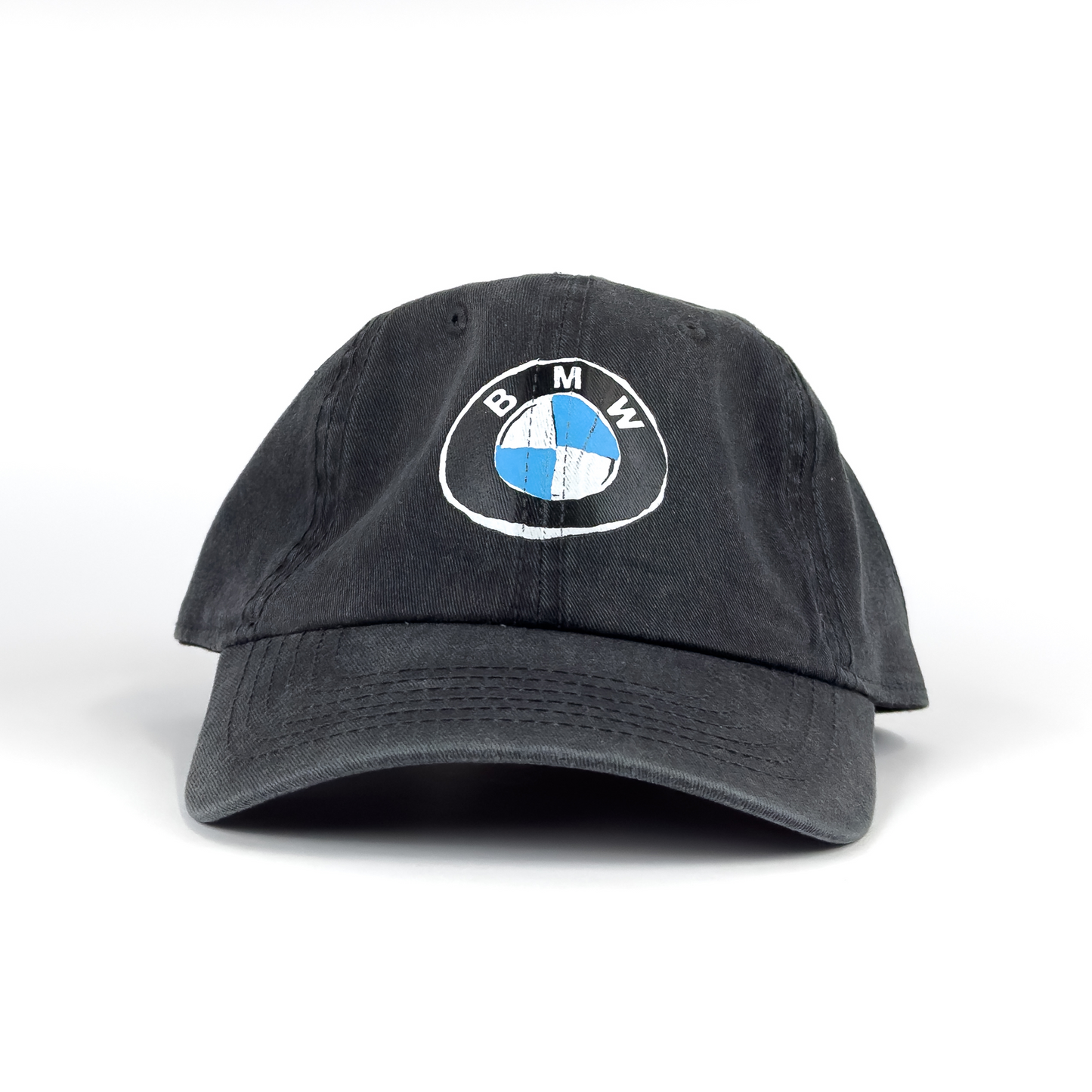 BMW DAD HAT - FADED BLACK