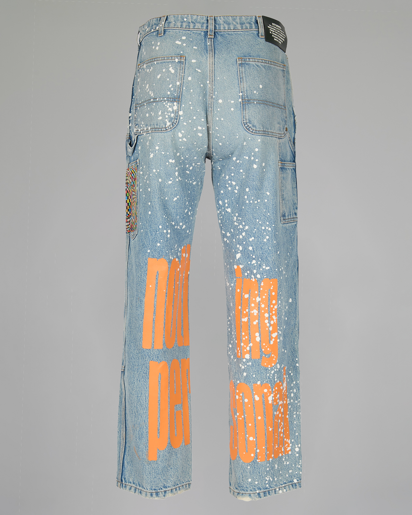 NOTHING PERSONAL DOUBLE KNEE JEANS