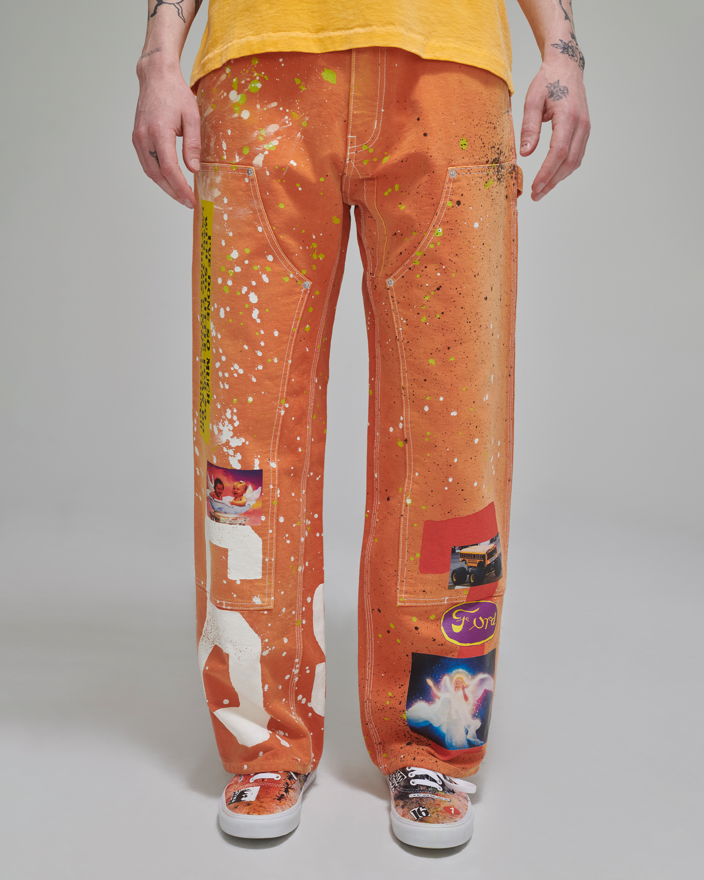 NOTHING PERSONAL DOUBLE KNEE PANT